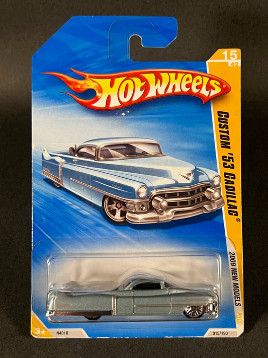 Hot Wheels 2009 New Models #015 Custom '53 Cadillac, Blue