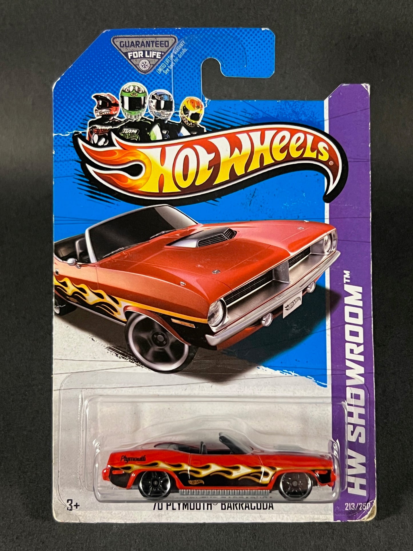 Hot Wheels 2013 HW Showroom #213 '70 Plymouth Barracuda, Red