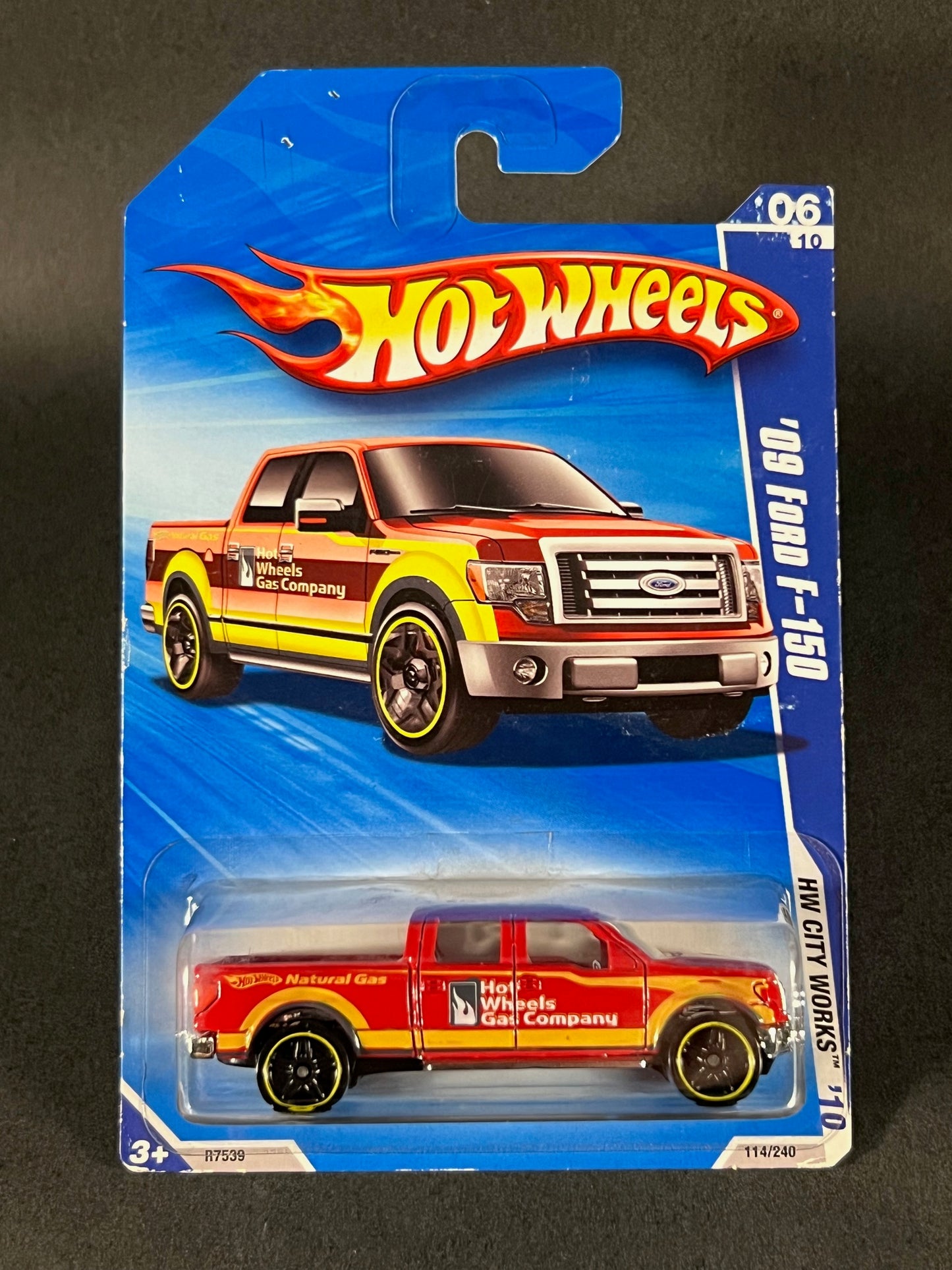 Hot Wheels 2010 HW City Works '10 06/10 '09 Ford F-150, Red