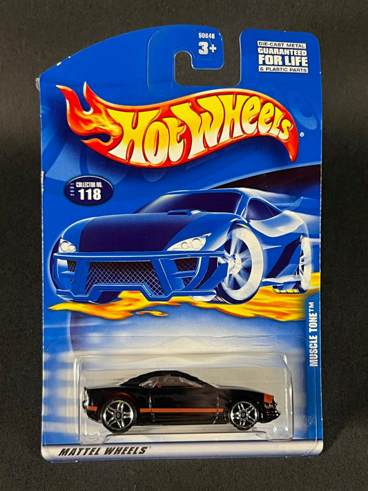 Hot Wheels 2001 #118 Muscle Tone, Black