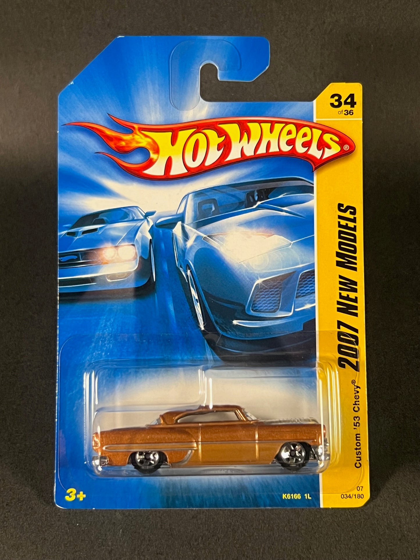 Hot Wheels #034 2007 New Models Custom '53 Chevy, Bronze