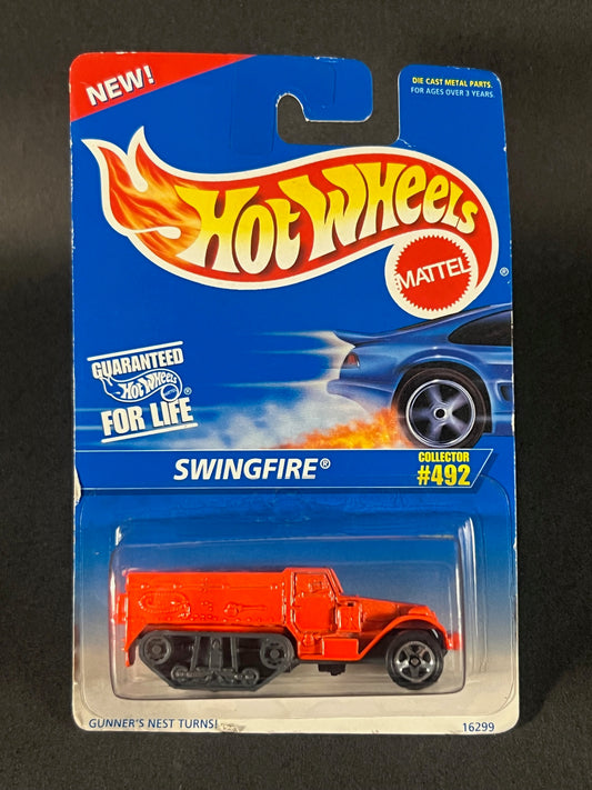 Hot Wheels 1995 #492 Swingfire, Orange