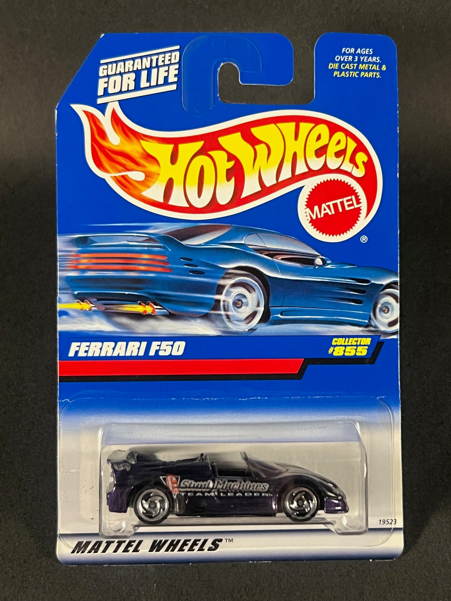 Hot Wheels #855 1997 Ferrari F50, Purple