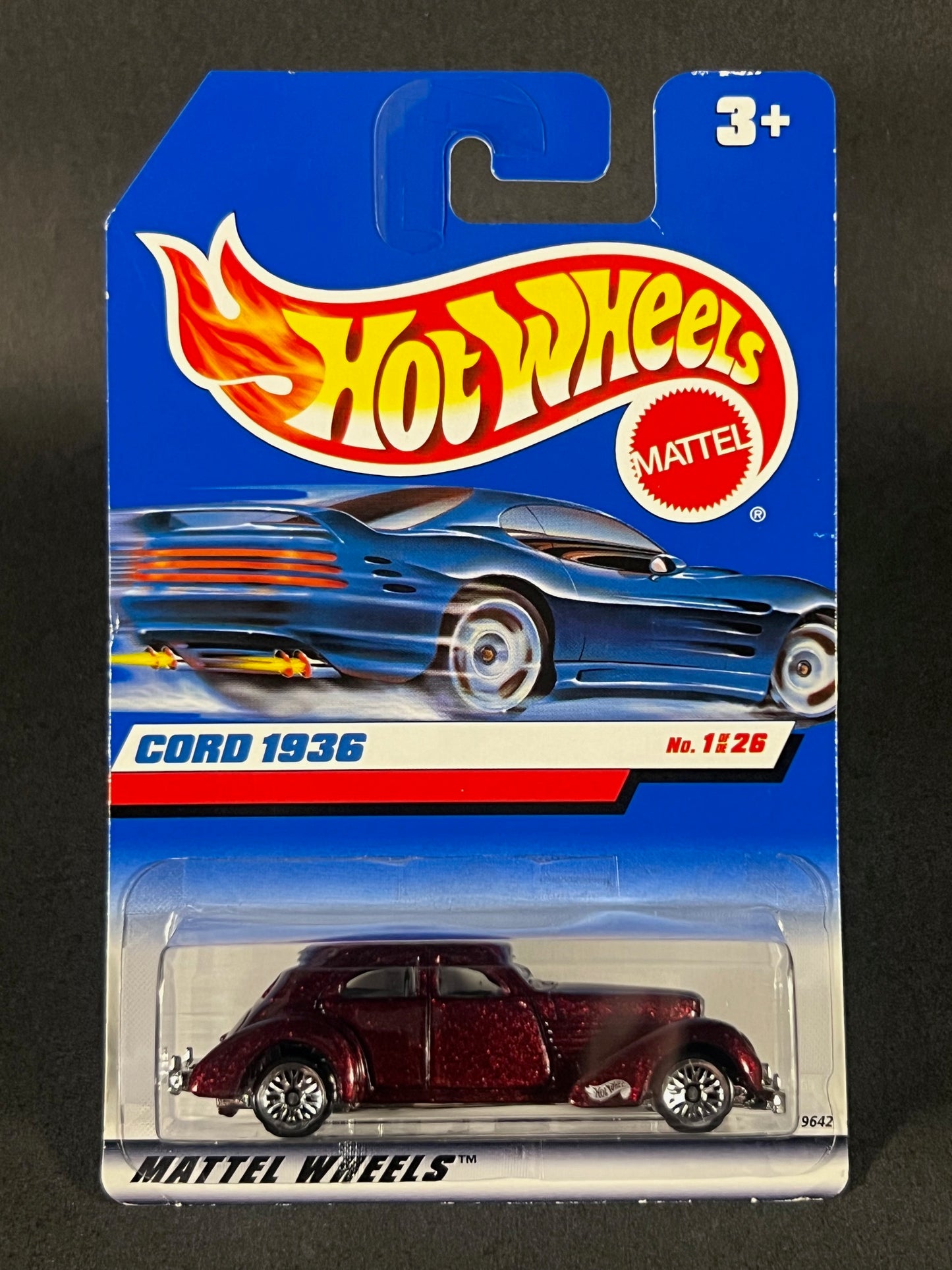 Hot Wheels 1999 First Editions #1 Cord 1936, Red