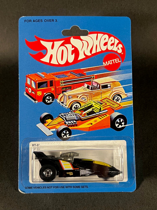 1997 Hot Wheels 30 Years Flying Colors 2 XT-3 1985, Black