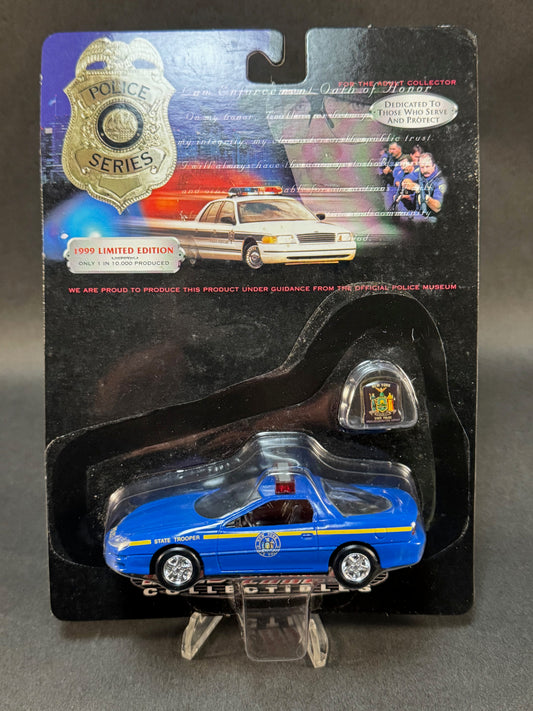 1999 Road Champs Collectibles Police Series New York State Police Trooper, Blue