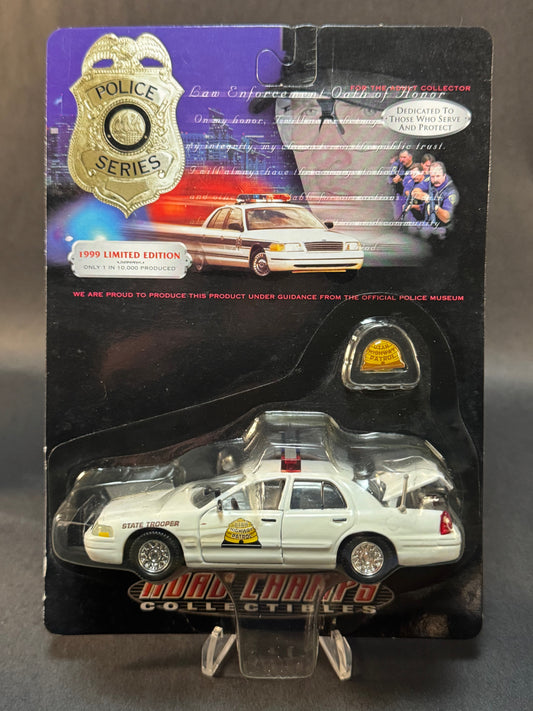 1999 Road Champs Collectibles Police Series Utah Highway Patrol State Trooper, White