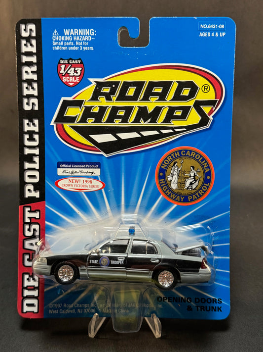 1997 Road Champs Crown Victoria Series North Carolina Highway Patrol, Gray and Black