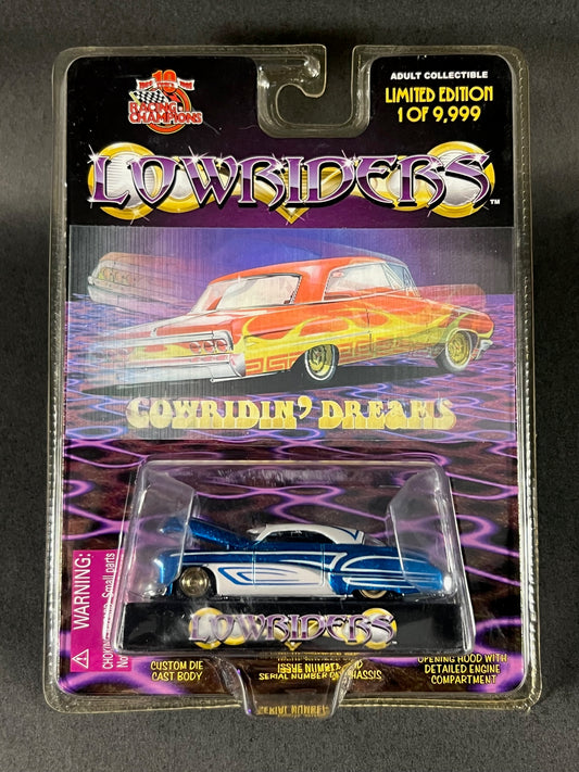 Racing Champions 1999 Lowriders Issue 1 '49 Buick Riviera, Blue