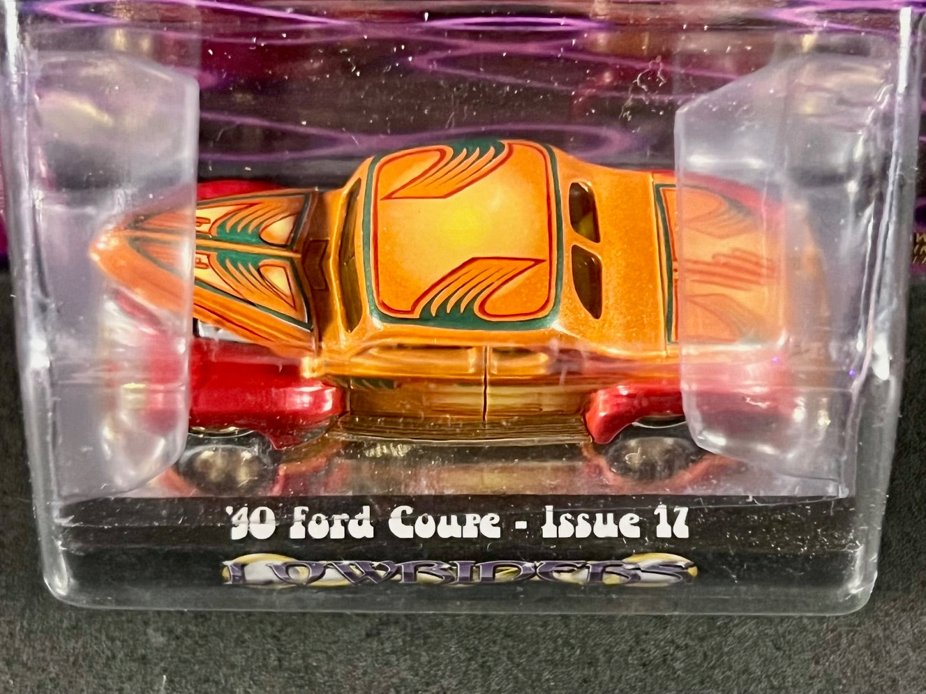 Racing Champions 1999 Lowriders Issue 17 '40 Ford Coupe, Orange