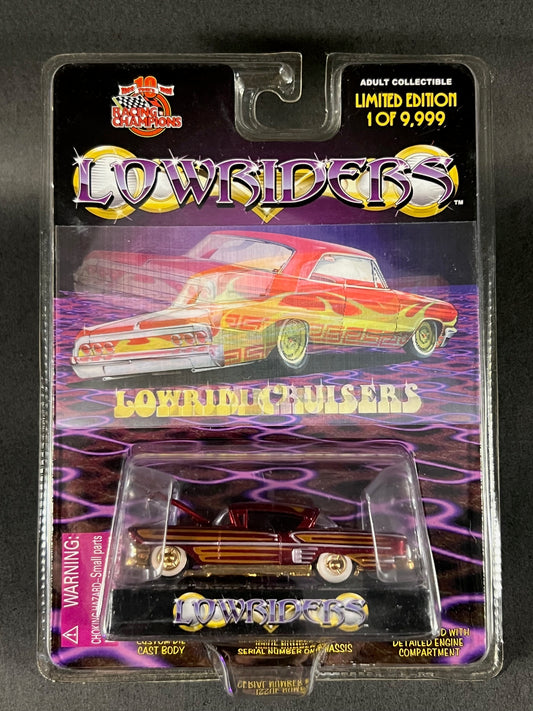 Racing Champions 1999 Lowriders Issue 3 '58 Chevy Impala, Red