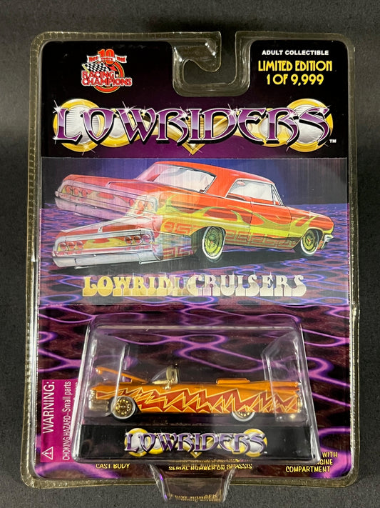 Racing Champions 1999 Lowriders Issue 15 '59 Cadillac Convertible, Orange