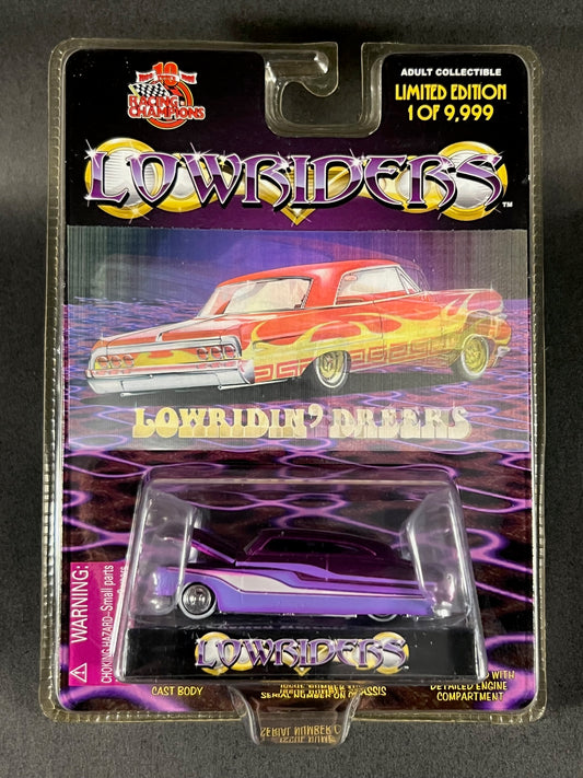 Racing Champions 1999 Lowriders Issue 4 '49 Chopped Mercury, Purple