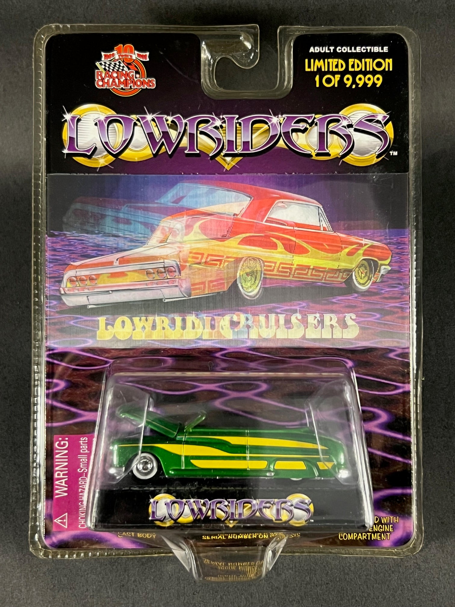 Racing Champions 1999 Lowriders Issue 2 '50 Mercury Convertible, Green ...
