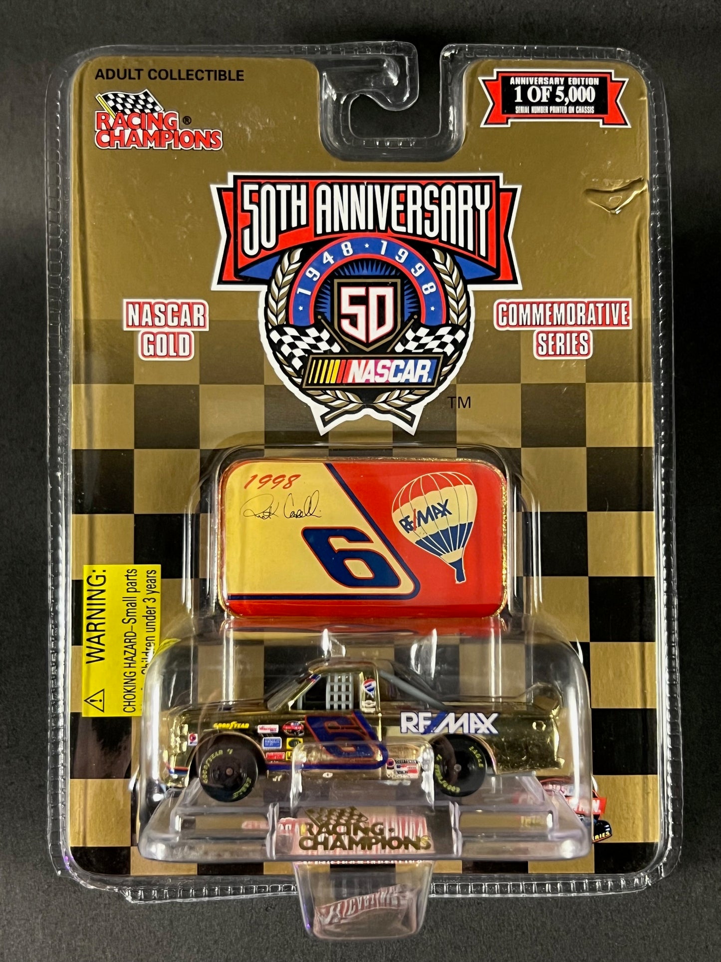 Racing Champions 1998 NASCAR Gold Rick Carelli ReMax #6