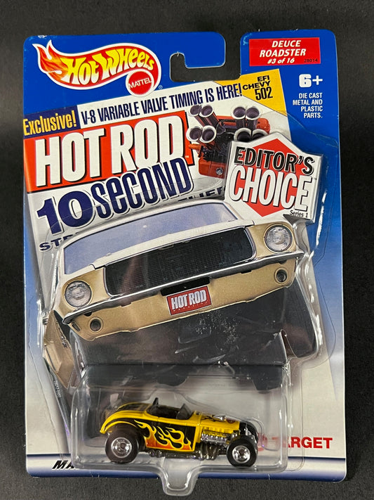 Hot Wheels 2000 Editor's Choice Series 1 #3 Deuce Roadster, Yellow and Black