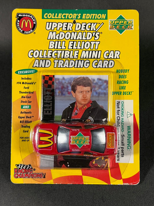 Racing Champions 1995 Upper Deck NASCAR McDonald's Bill Elliott Collector's Edition