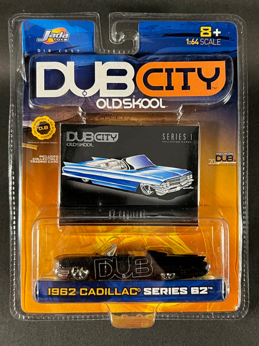 Jada Toys 2002 Dub City Old Skool 1962 Cadillac Series 62, Black