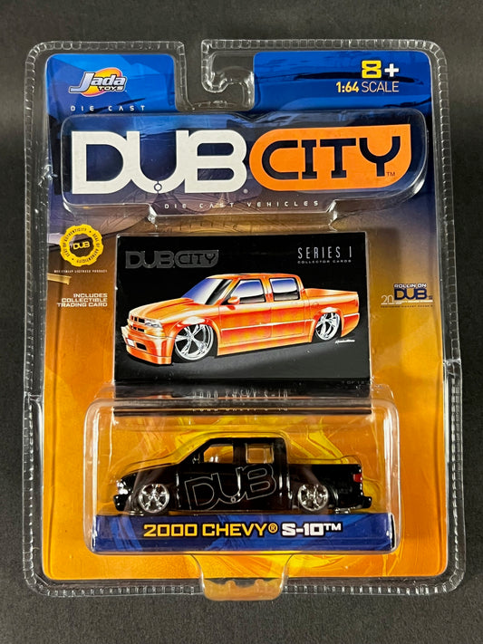 Jada Toys 2001 Dub City Series 1 2000 Chevy S-10, Black