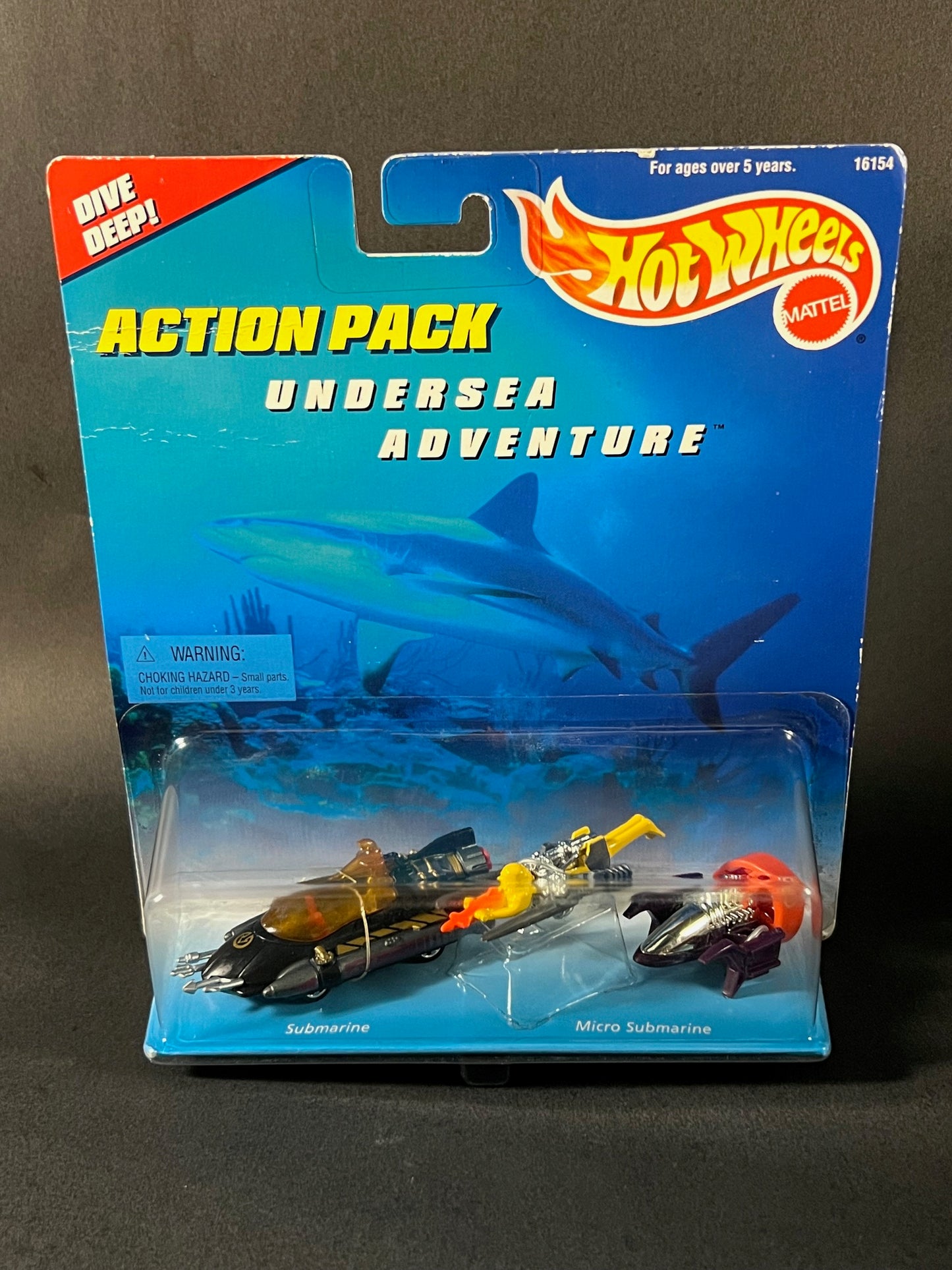 Hot Wheels 1996 Action Pack UnderSea Adventure - Dive Deep!