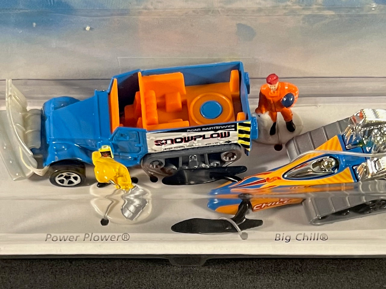 Hot Wheels 1997 Action Pack Snow Plowers - Wizards of The Blizzards!