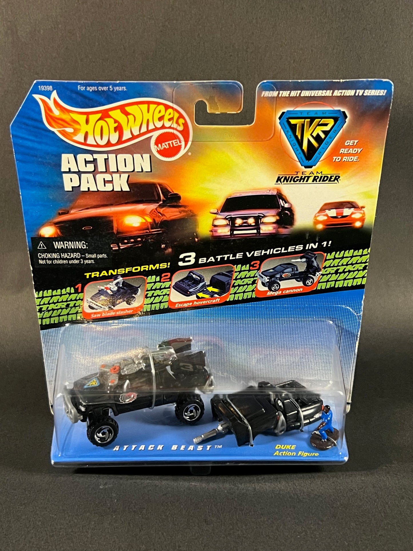 Hot Wheels 1998 Action Pack Team Knight Rider - Attack Beast