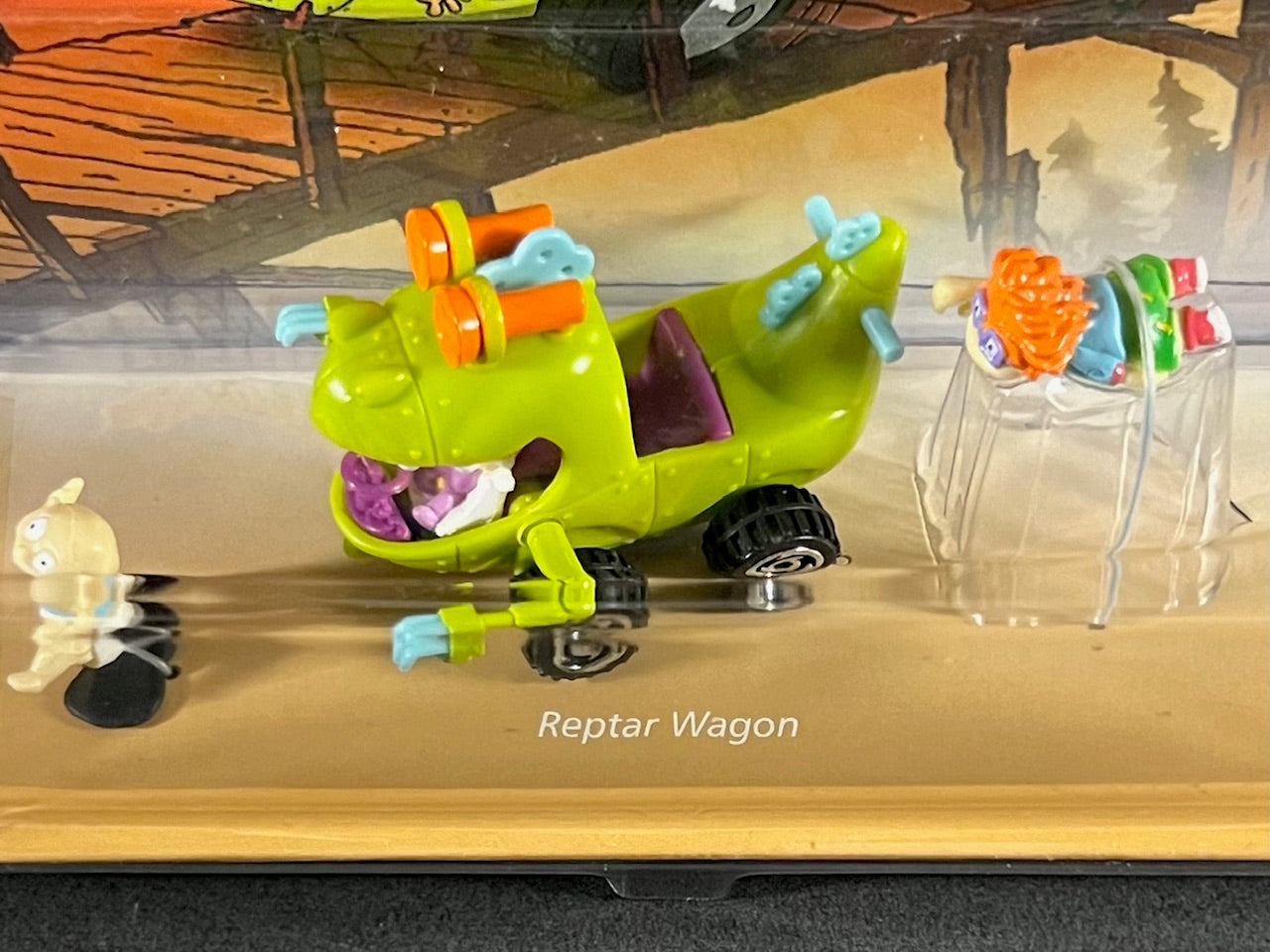 Hot Wheels 1998 Action Pack The Rugrats Movie - Reptar Wagon