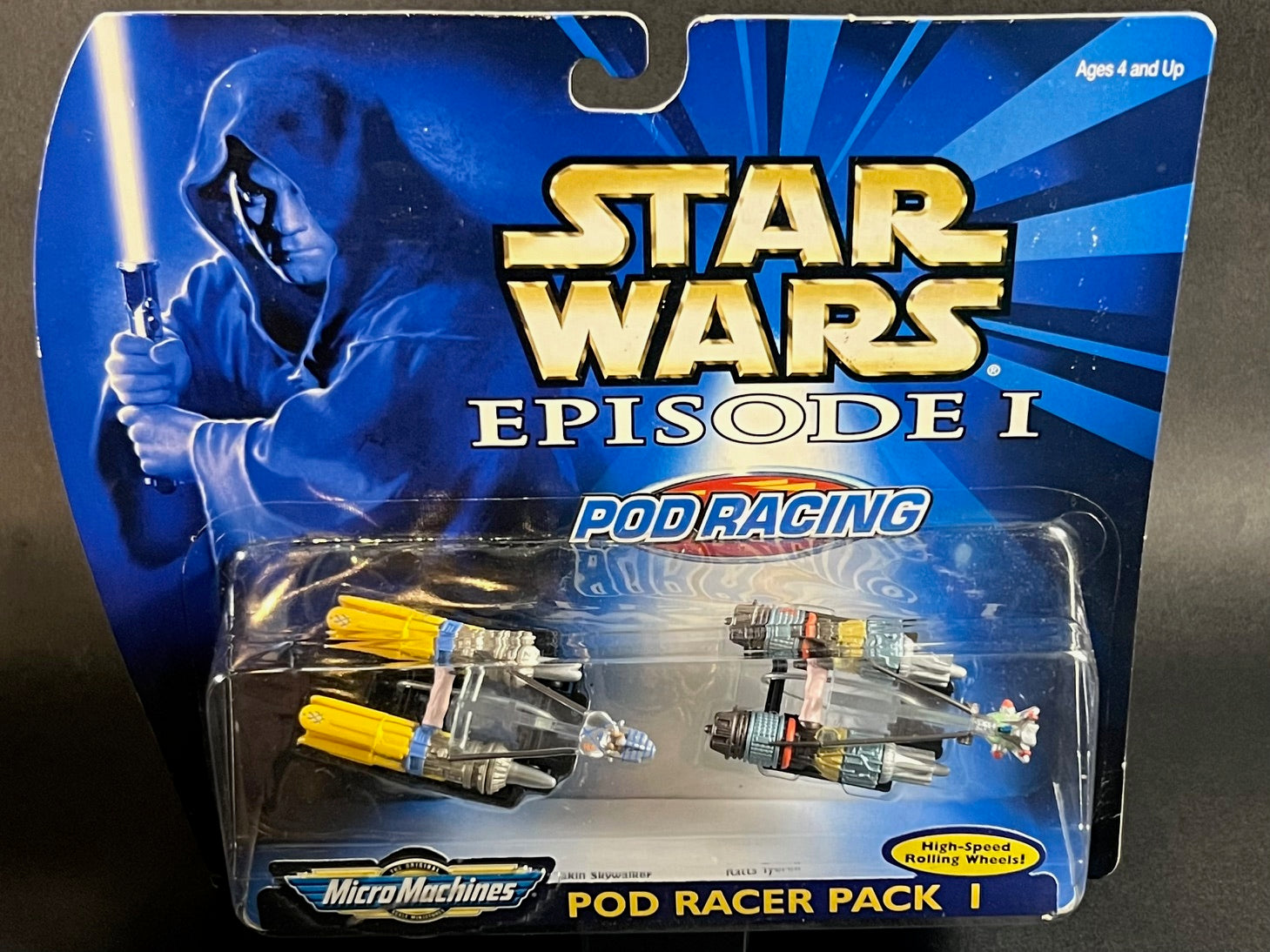 Pod Racer Alarm Clock Micro Machines 1998 Star Wars Episode I Pod Racer Pack I – Plutonium Garage