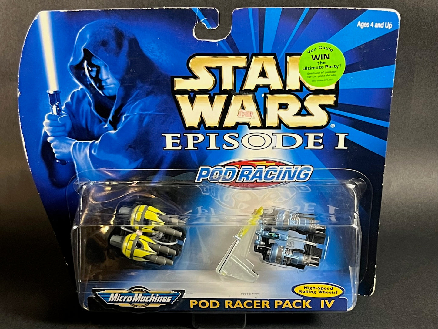 Micro Machines 1998 Star Wars Episode I Pod Racer Pack IV