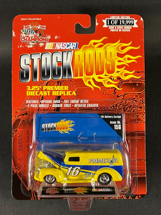 Racing Champions 1999 NASCAR Stock Rods #156 '40 Delivery Custom, Yellow