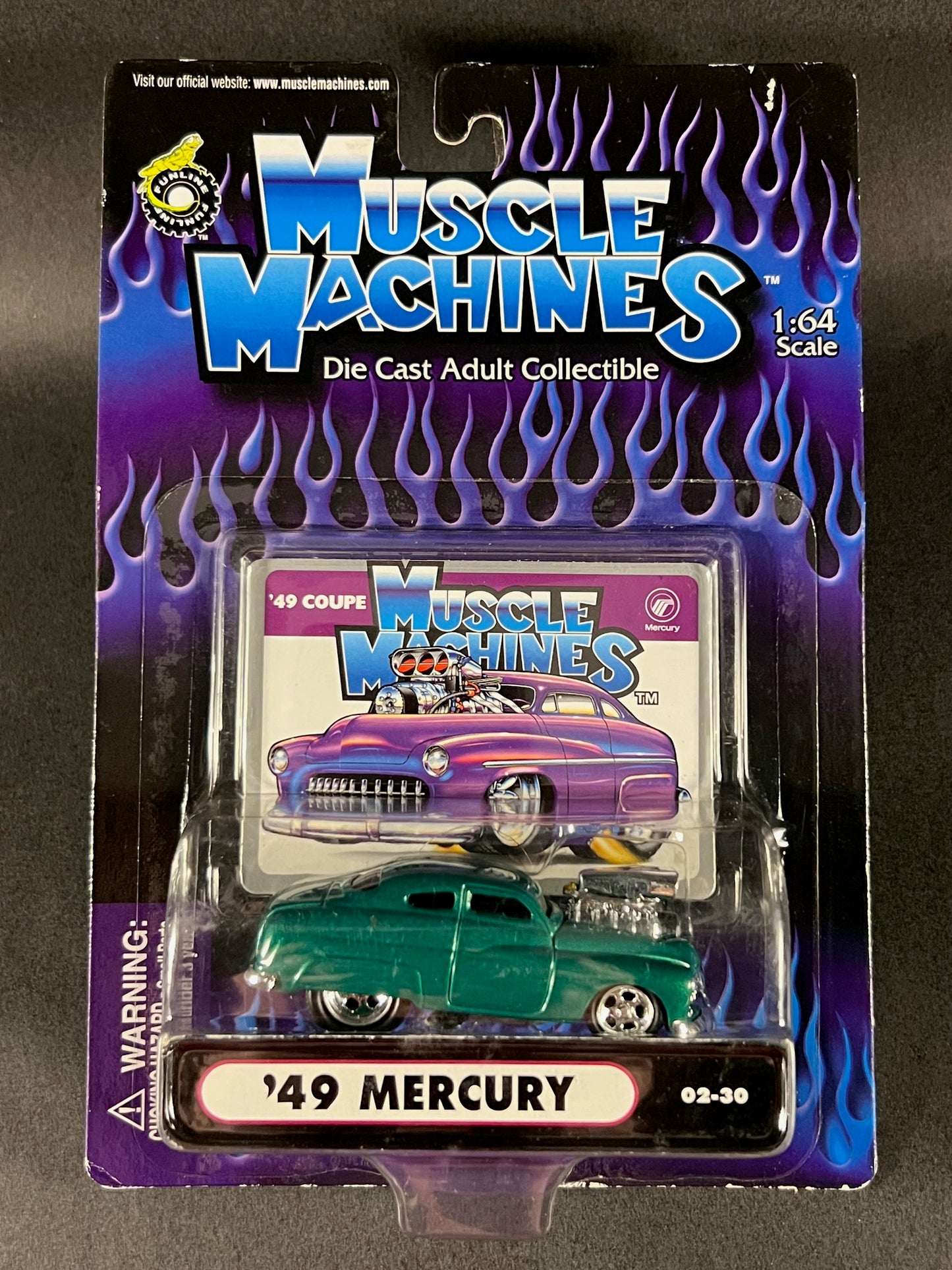 Muscle Machines 2002 02-30 '49 Mercury, Green