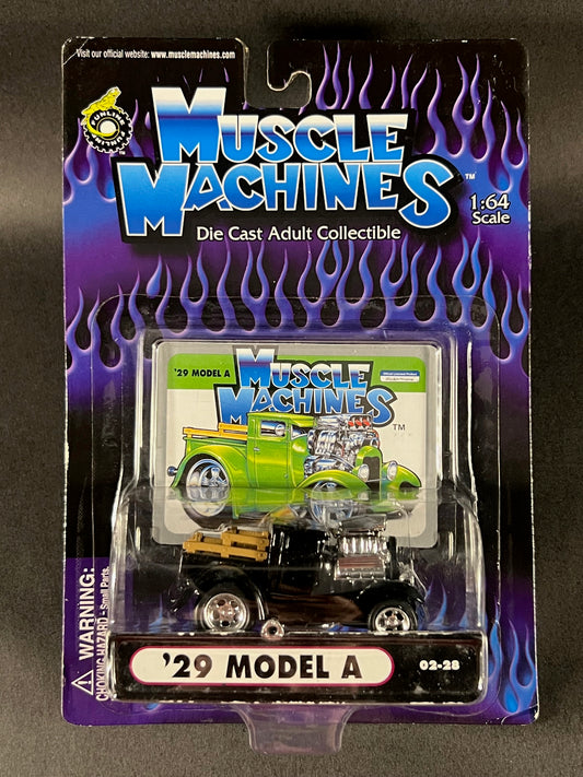 Muscle Machines 2002 02-28 '29 Model A, Black