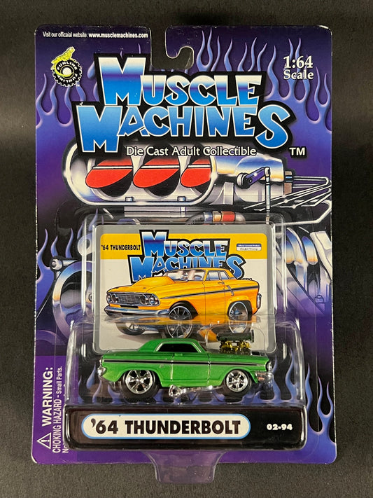 Muscle Machines 2002 02-94 '64 Thunderbolt, Green