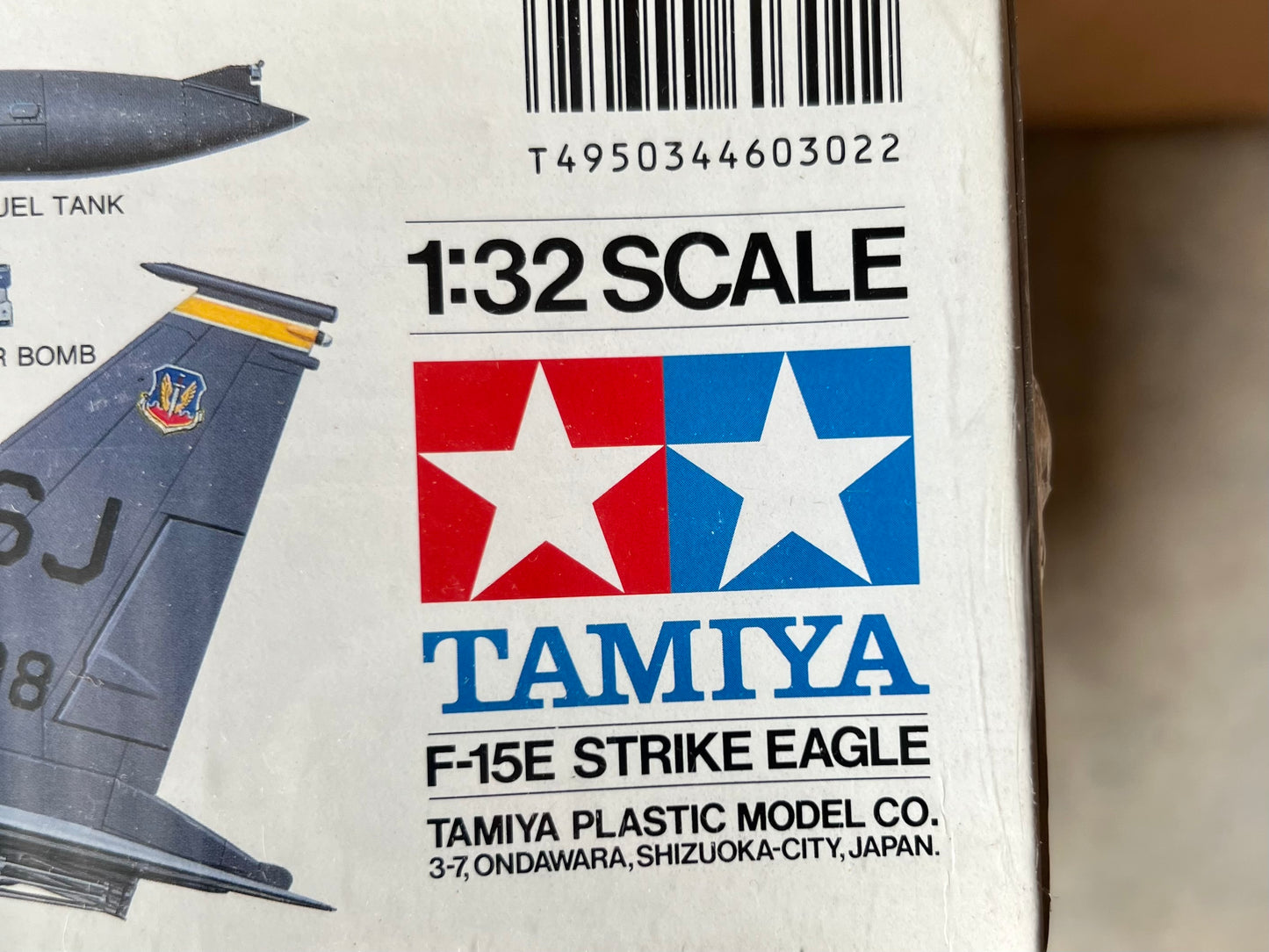 Tamiya Model Kit 60302 1:32 Scale McDonnell Douglas F-15E Strike Eagle