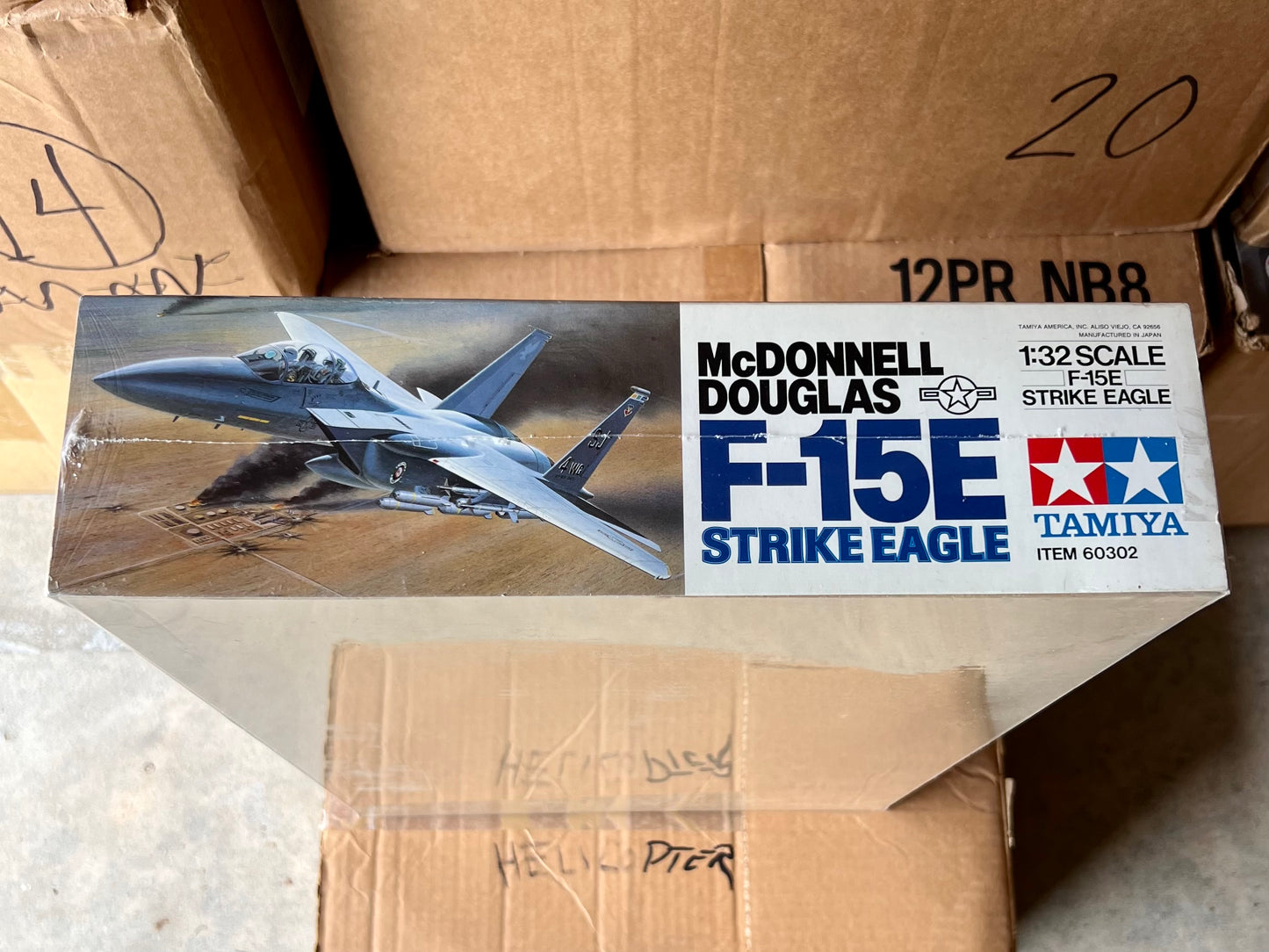 Tamiya Model Kit 60302 1:32 Scale McDonnell Douglas F-15E Strike Eagle