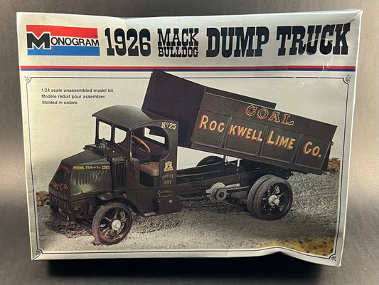 Monogram Model Kit 2400 1:24 Scale 1926 Mack Bulldog Dump Truck