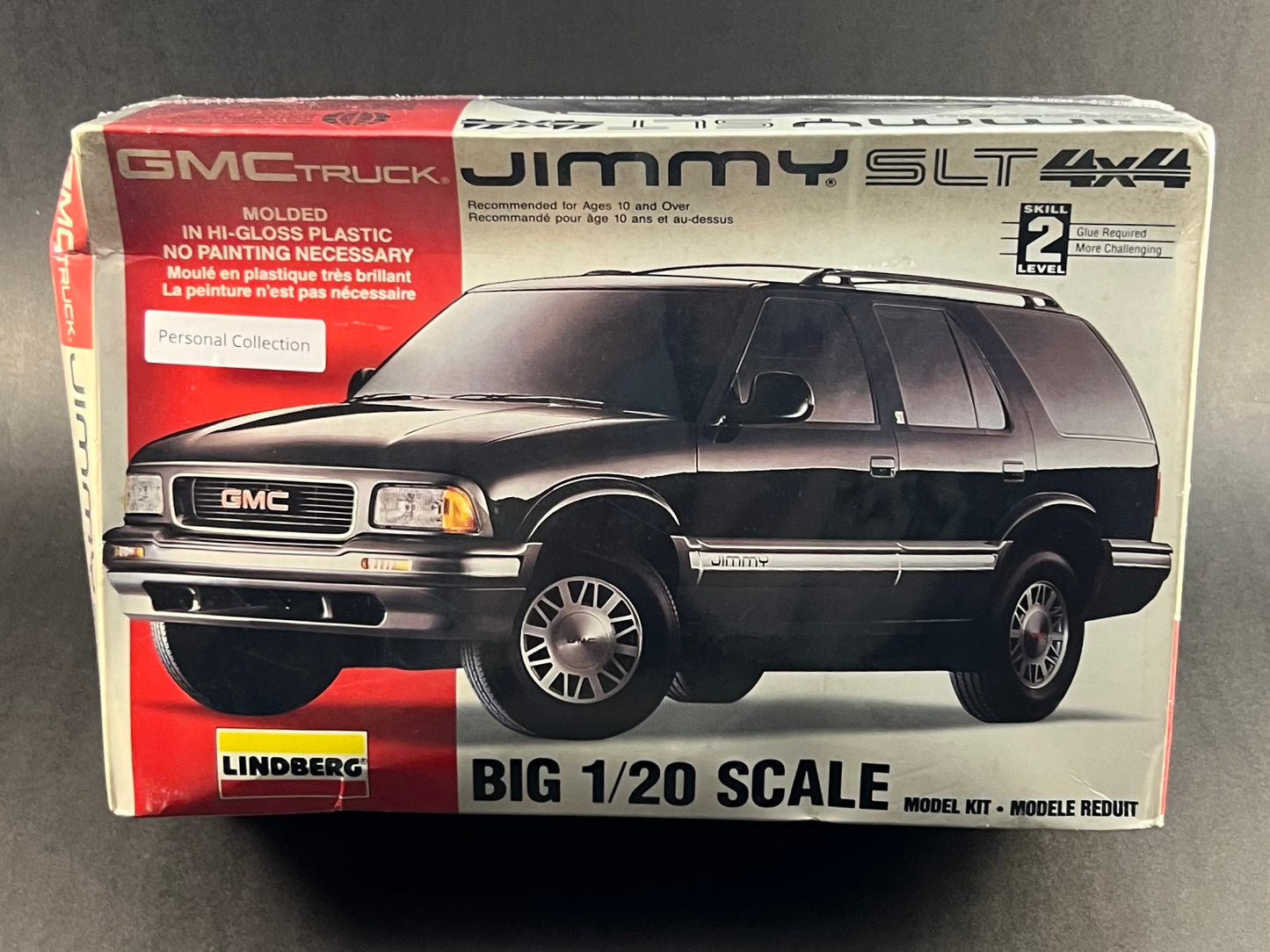 Lindberg Model Kit 72579 1:20 Scale GMC Truck Jimmy SLT 4x4