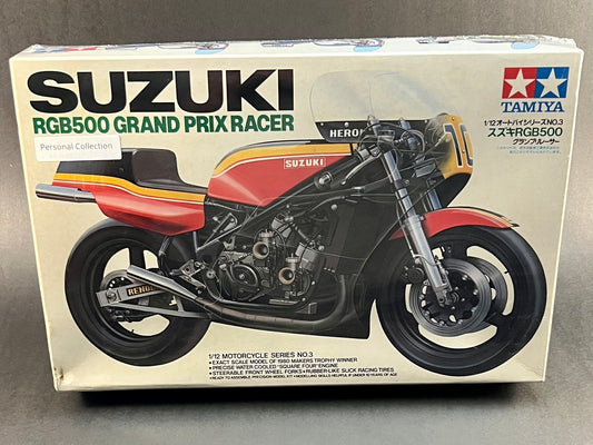 Tamiya Model Kit 1403 1:12 Scale Suzuki RGB500 Grand Prix Racer