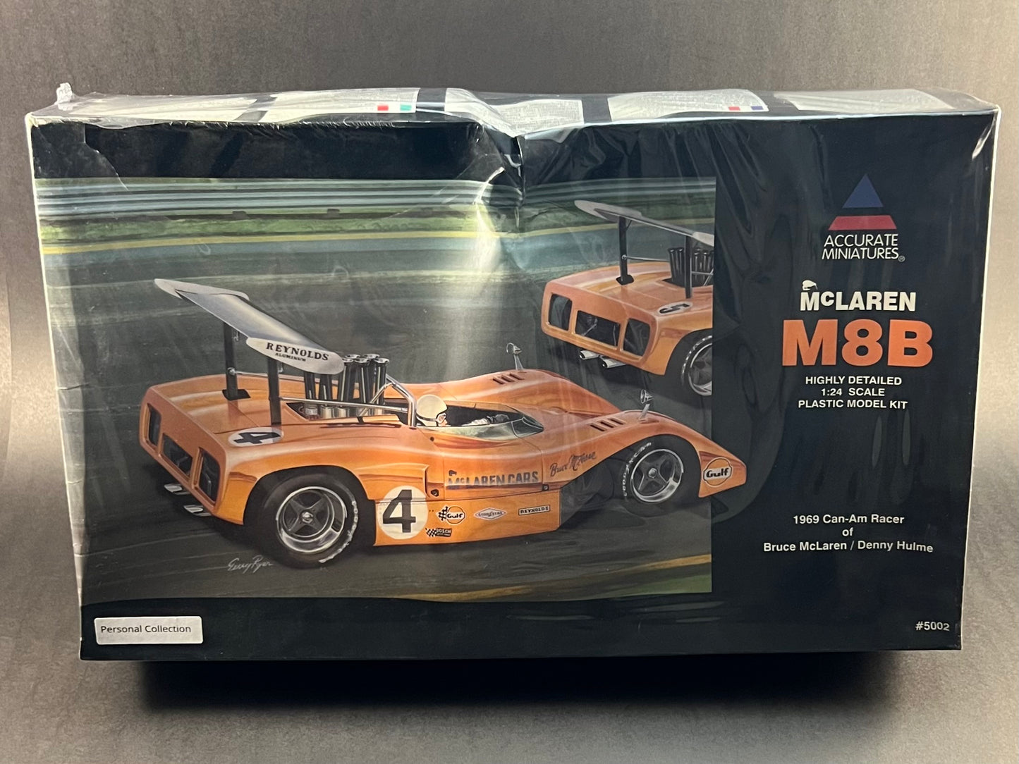 Accurate Miniatures Model Kit 5002 1:24 Scale McLaren M8B