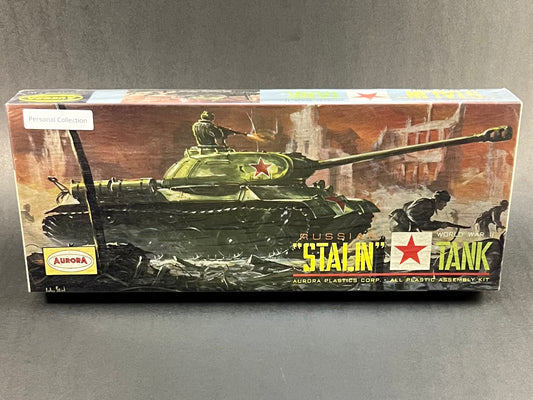 Aurora Model Kit 303-129 1/4" Scale Russian Stalin Tank WWII