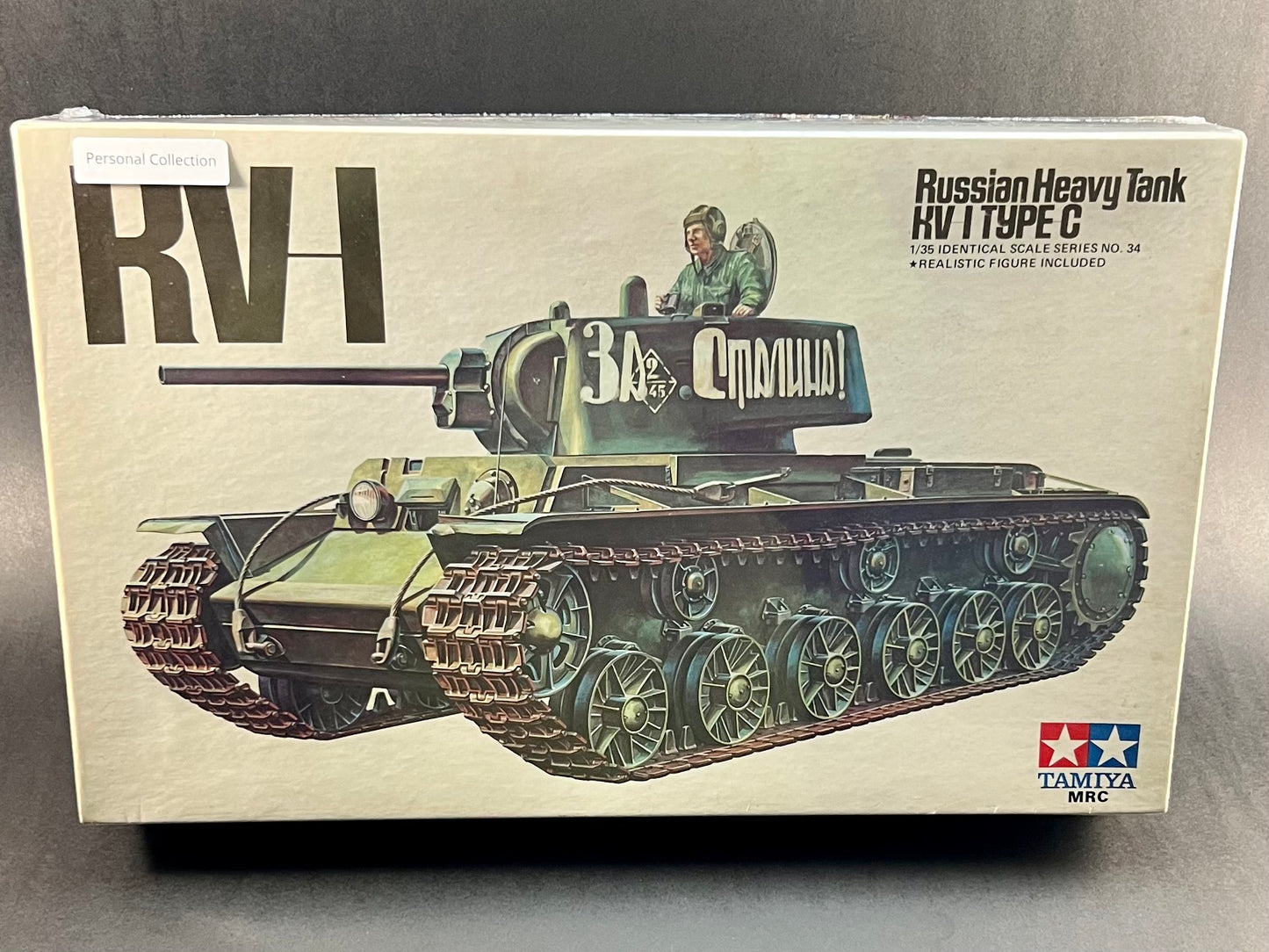 Tamiya Model Kit MT 334-598 1:35 Scale KV-1 Type C Russian Heavy Tank