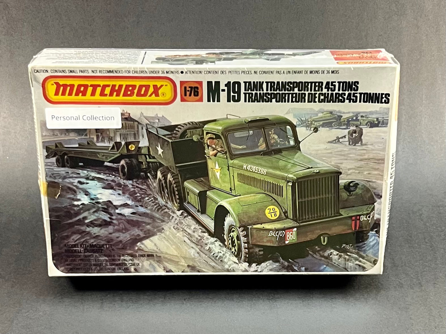 Matchbox Model Kit PK-174 1:76 Scale M-19 Tank Transporter 45 Tons