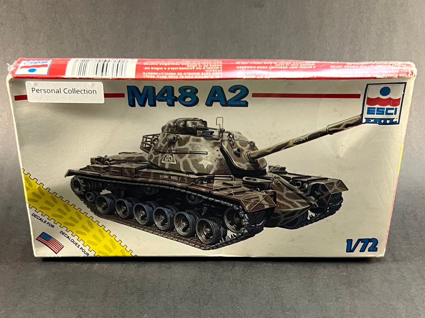 ESCI ERTL Model Kit 8322 1:72 Scale M48 A2