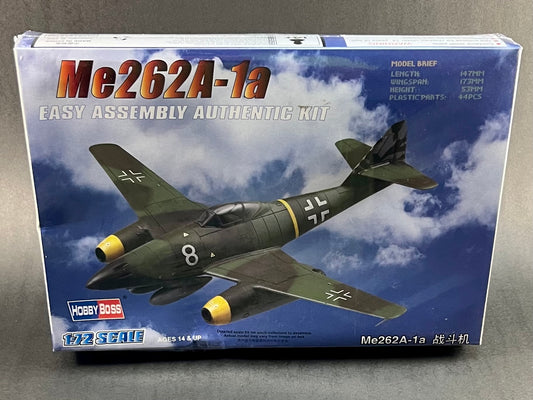 Hobby Boss Model Kit 80249 1:72 Scale Me262A-1a