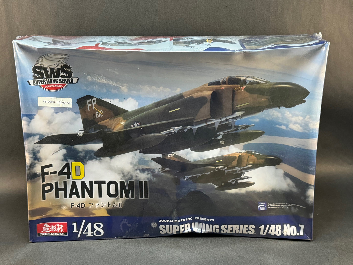 Zoukei-Mura Model Kit 7 1:48 Scale F-4D Phantom II