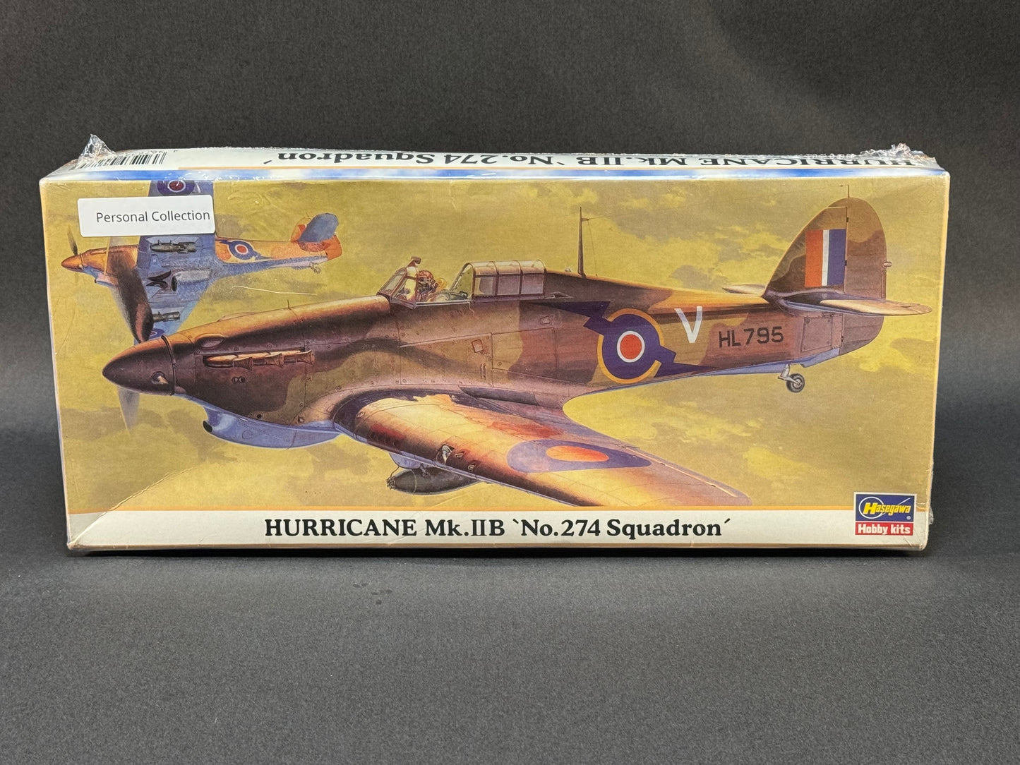2001 Hasegawa Model Kit 00275 1:72 Scale Hurricane Mk.IIB 'No.274 Squadron'