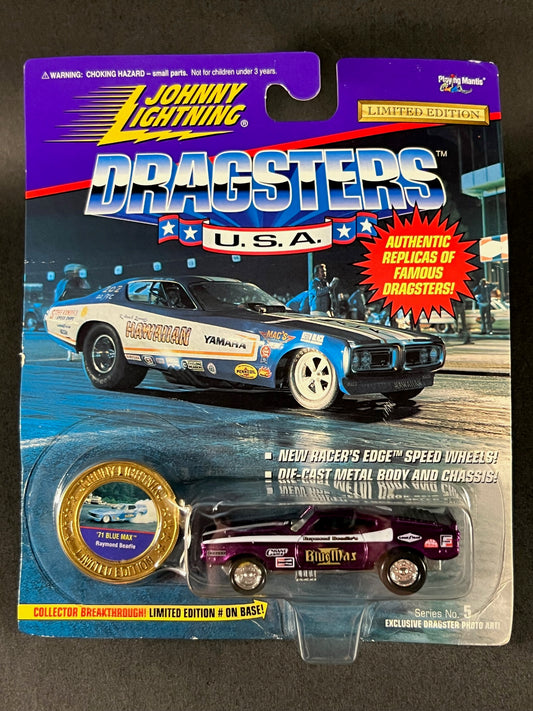 Johnny Lightning 1995 Dragsters USA Series 5 '71 Blue Max, Purple