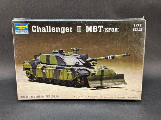 Trumpeter Model Kit 07216 1:72 Scale Challenger II MBT (KFOR)