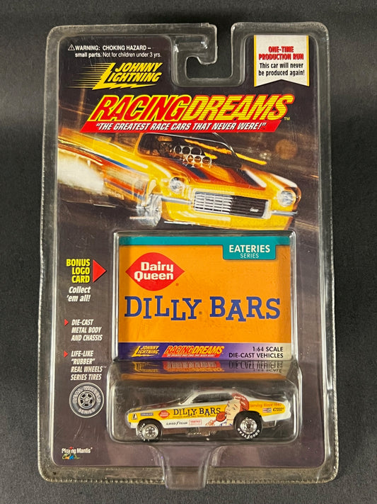 Johnny Lightning 1998 Racing Dreams Eateries Series Dairy Queen Dilly Bars, White