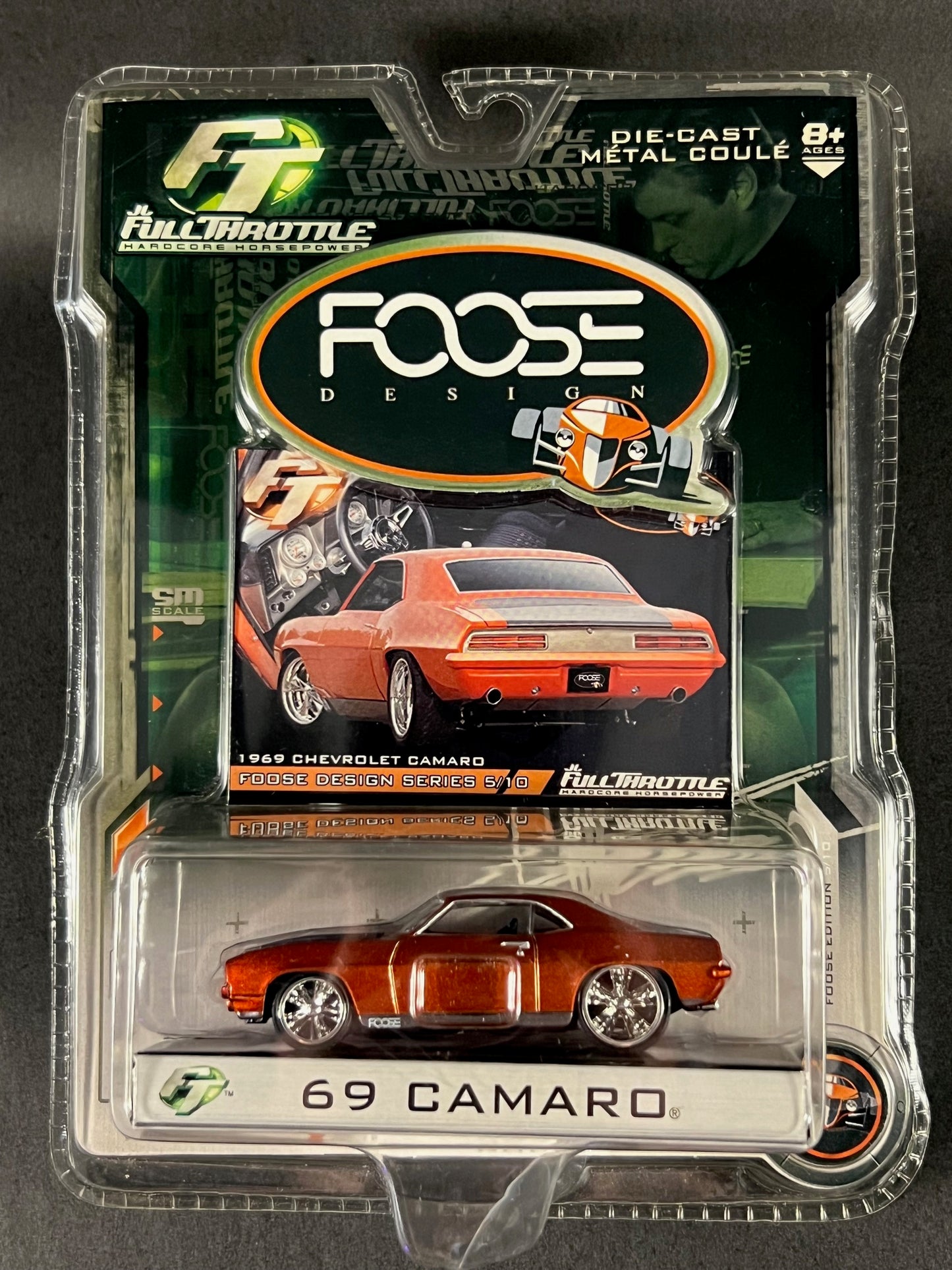 JL Full Throttle 2006 Foose Design Series 1969 Chevrolet Camaro, Orange